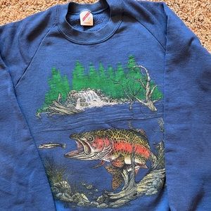 Vintage Sweatshirt Retro Crew Neck